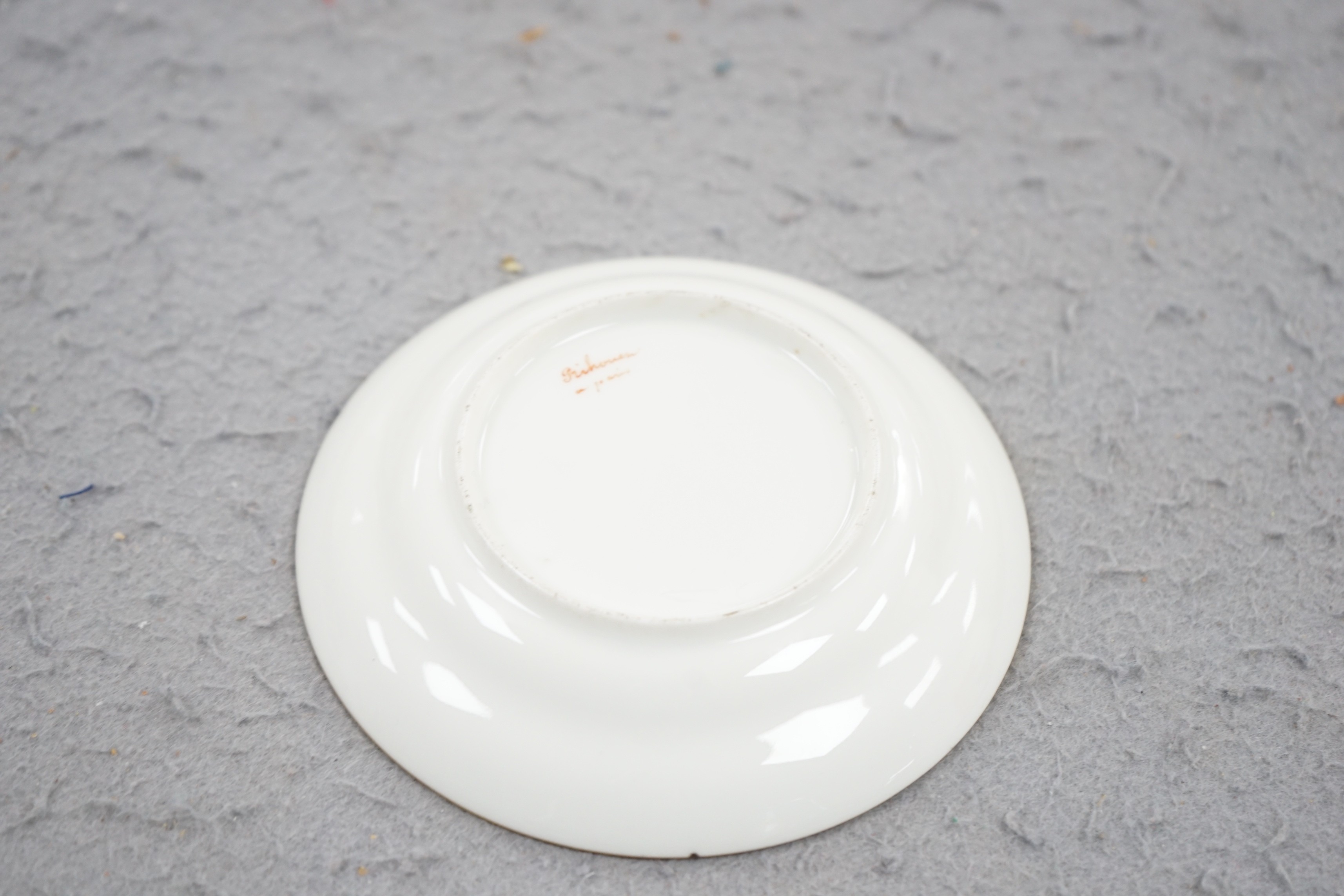 A Paris porcelain Sevres style cup and saucer